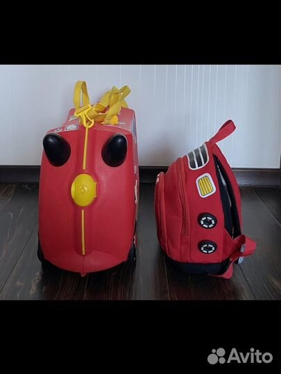 Детский чемодан Trunki+рюкзак Samsonite