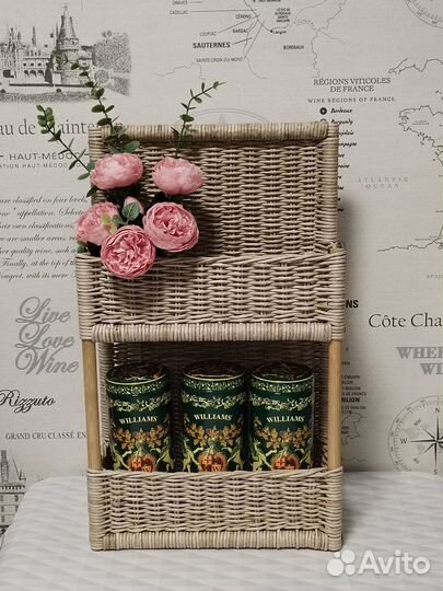 Полка плетеная