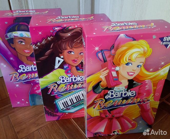Barbie Rewind 80S BMR1959 мулатка,азиатка 5 видов