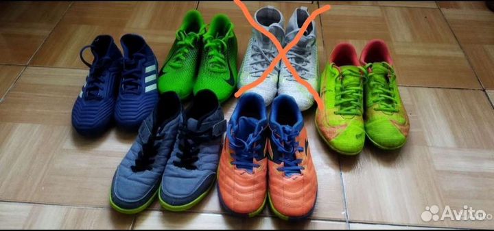 Бутсы, футзалки(сороконожки) размеры от 29 по 36