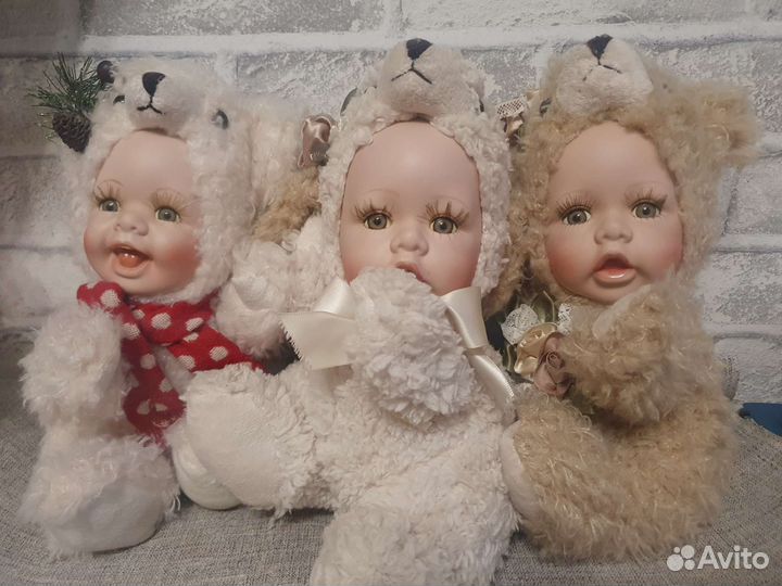 Кукла фарфоровая коллекционная