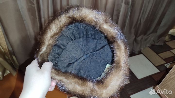 Норковые шапки муж и жен