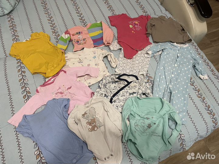 Детские вещи пакетом от 0 до 6