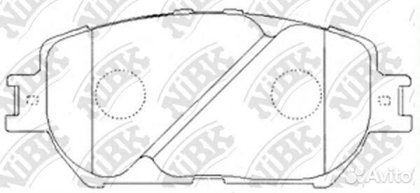 Колодки передние (toyota camry (V30 ) 2.4/3.0 0104