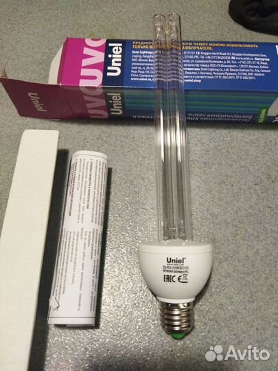 Лампа ультрафиолетовая бактерицидная