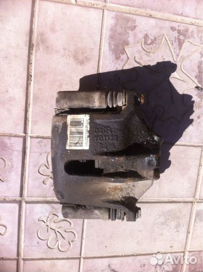 Супорт и тормозной диск ситроен с4