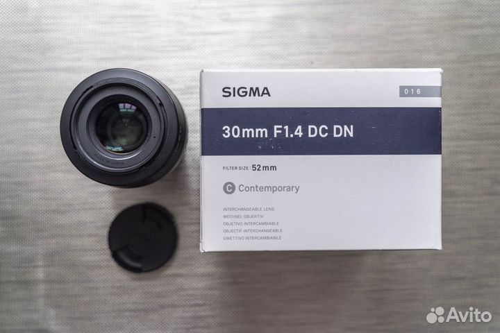 Sigma 30mm f/1.4 DC DN Contemporary Sony E