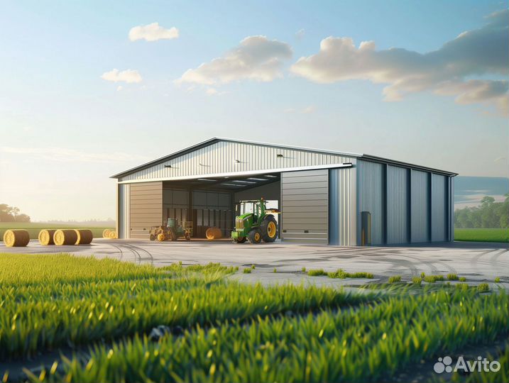 Овощехранилище / Арочный ангар