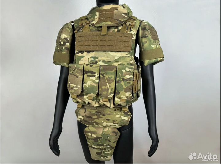 Бронежилет штурмовой universal armour мультикам и