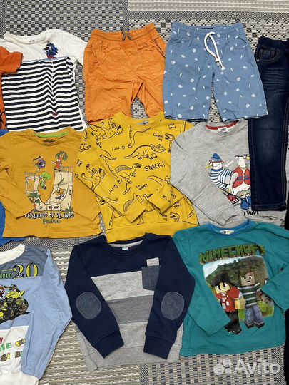 Вещи пакетом для мальчика 104