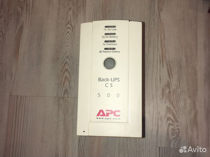 Ибп apc back ups cs 500