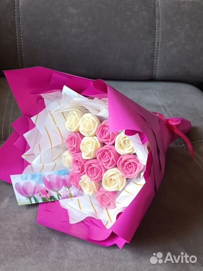 Съедобные букеты,шоколад,розы,цветы