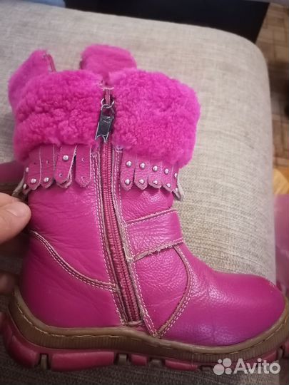 Сапоги зимние для девочки 29 размер