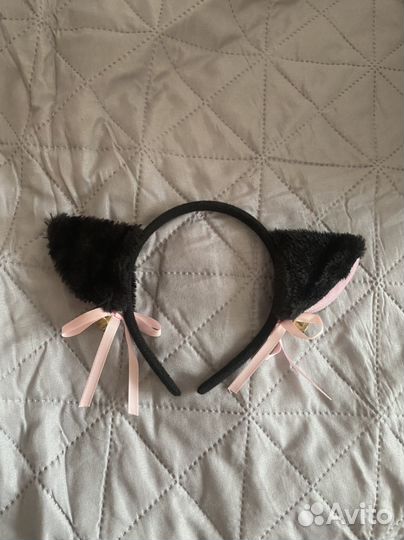 Ободок ушки кошечки