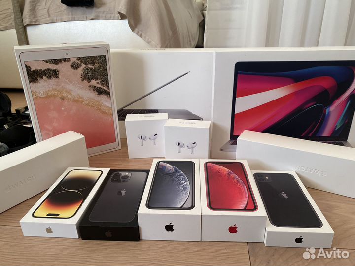 Коробка от apple