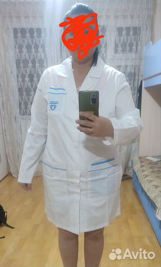 Халат медицинский 52 размер
