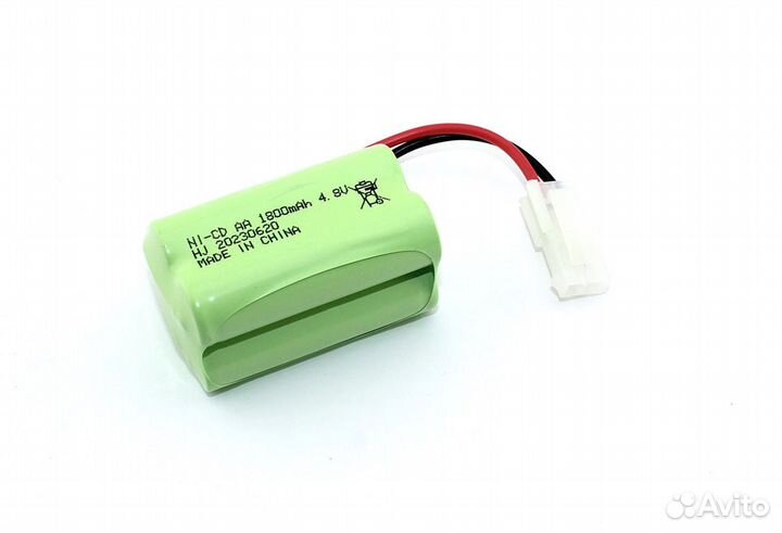 Аккумулятор Ni-Cd 4.8V 1800 mAh AA Row разъем 5559