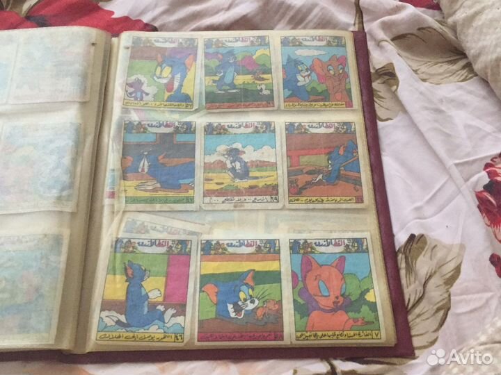 Вкладыши Том и Джери