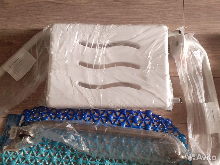 Сиденье для ванной, поручни