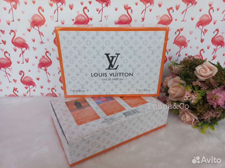 Louis Vuitton подарочный набор 3х30ml Духи Эмираты