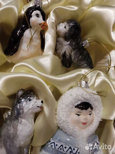 Елочные игрушки Ирена 9 шт