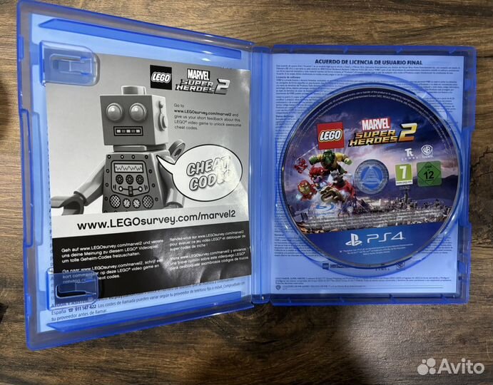 Игра Lego Marvel Super Heroes 2 PS4