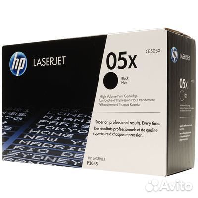 Лазерный картридж Hewlett Packard CE505X (HP 05X)