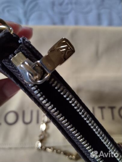 Сумка клатч Louis Vuitton pochette mini оригинал