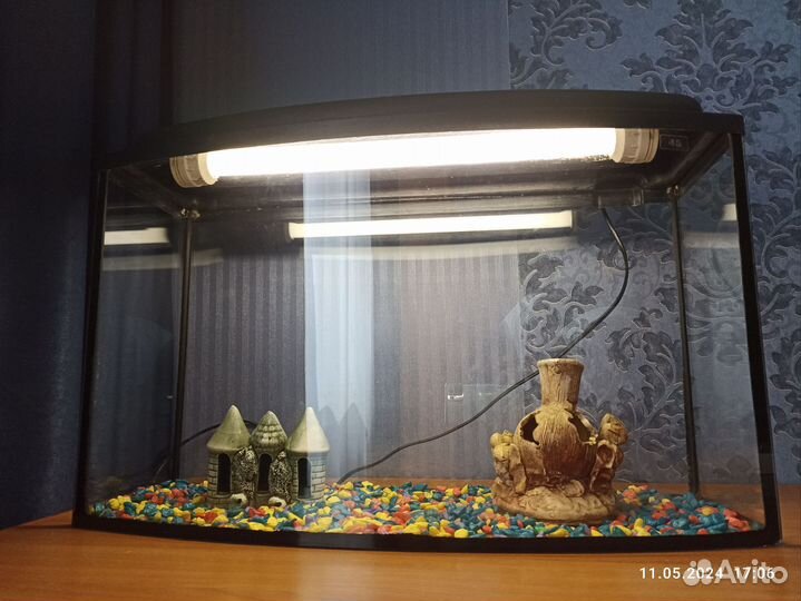 Аквариум с подсветкой 45 л