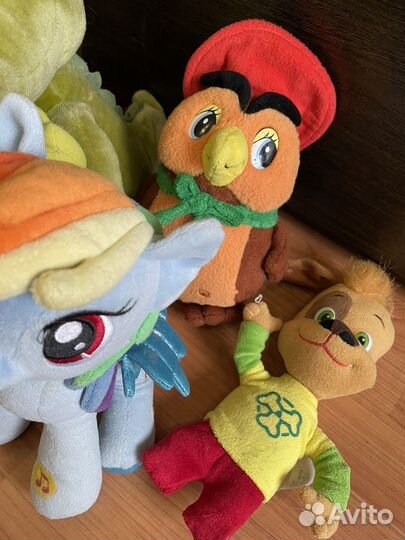 Мягкие игрушки музыкальные