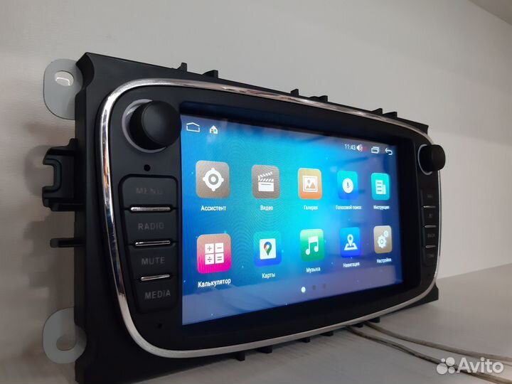 Android магнитола штатная Ford 7