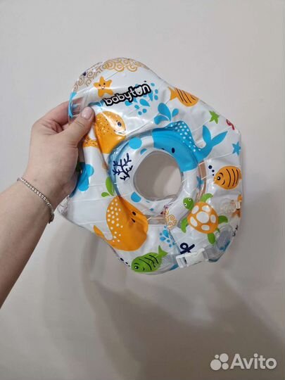 Стульчик для купания, круг на шею
