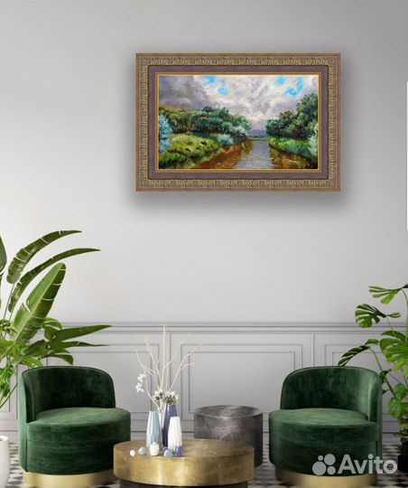 Картина Лесной Пейзаж После Грозы