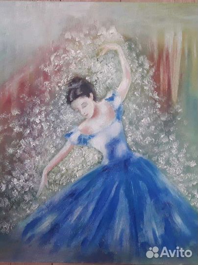 Картина маслом на холсте 30х40