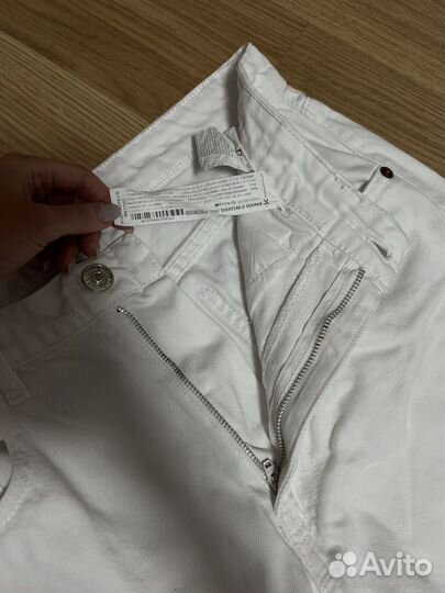 Джинсы Zara белые 36
