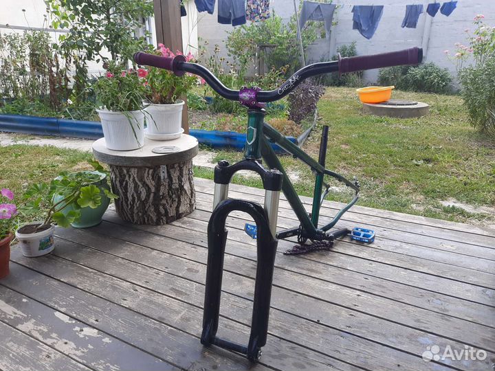 Дёртовая вилка для велосипеда 26, 36е ноги