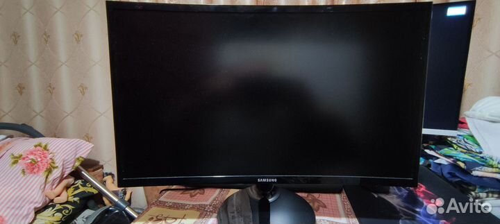 Монитор 72 гц 24 дюйма изогнутый