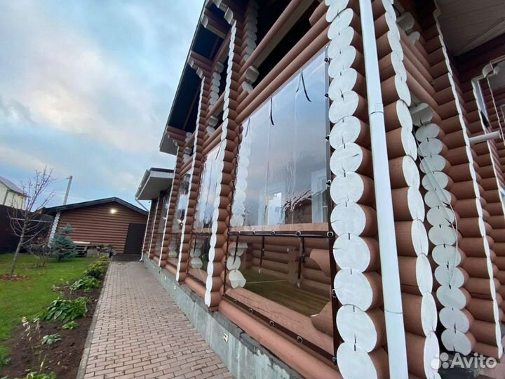 Мягкие окна для беседки