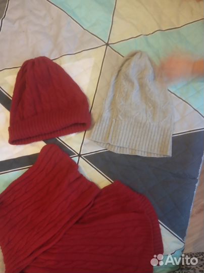 Шапки и шарф Benetton