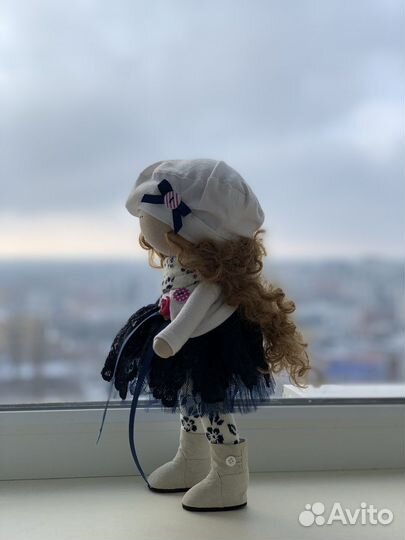 Текстильная интерьерная кукла