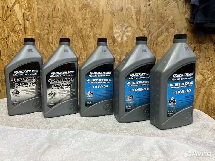 Моторное масло Quicksilver для 4-х тактных моторо