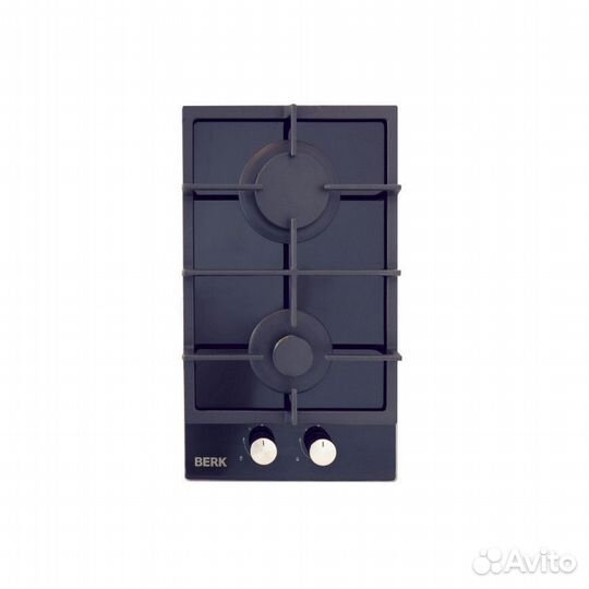 Газовая панель, черное стекло