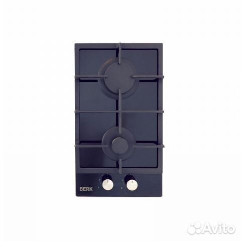 Газовая панель, черное стекло