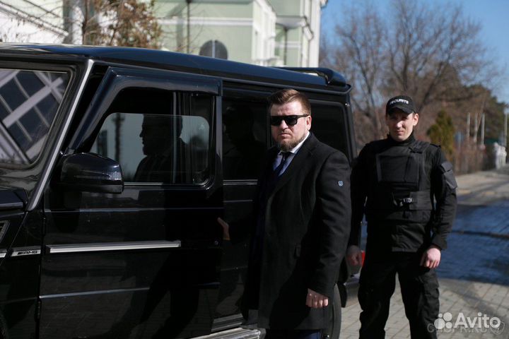 Личная охрана/сопровождение на V-Class'e mercedes