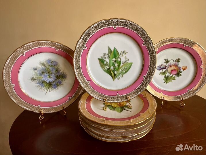 «Цветы» Цена за одну тарелку, Франция