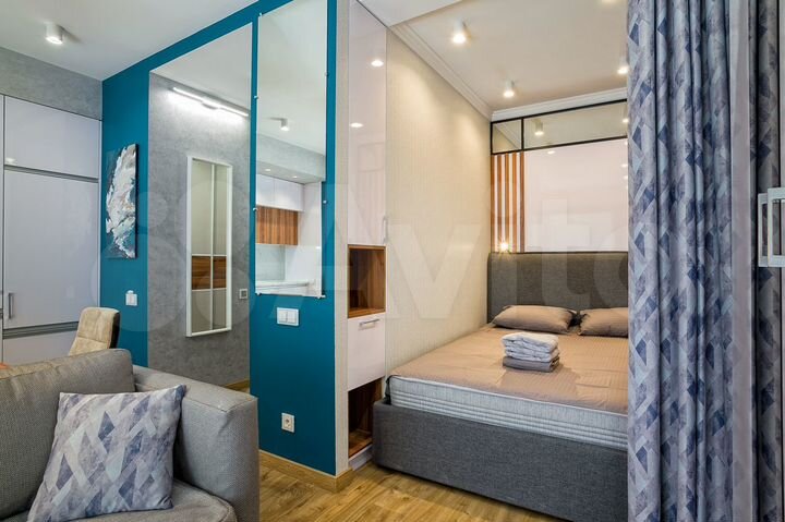 Квартира-студия, 45 м², 4/20 эт.