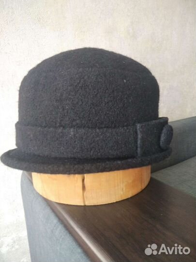Шляпа женская черная