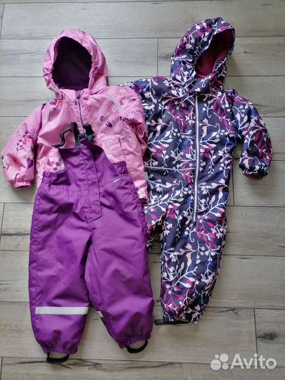 Зимний комбинезон для девочки