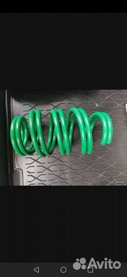 Пружины LADA vesta с занижением