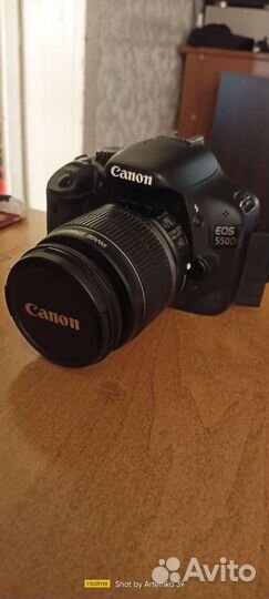 Фотоаппарат canon eos 550d